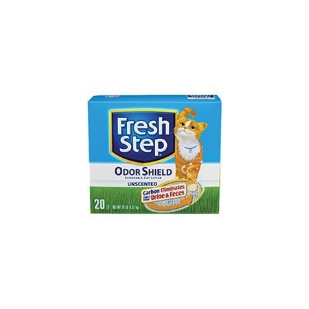 Fresh Step Fresh Step 30393 Scoopable Cat Litter, 20 lb Capacity, Blue/Gray/Green/White 30393